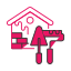 Exterior wall solutions icon