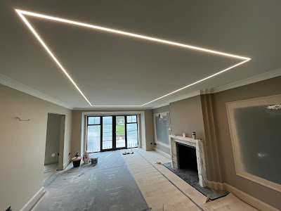 Plastering services in Chessington by Monocrete Plastering Co