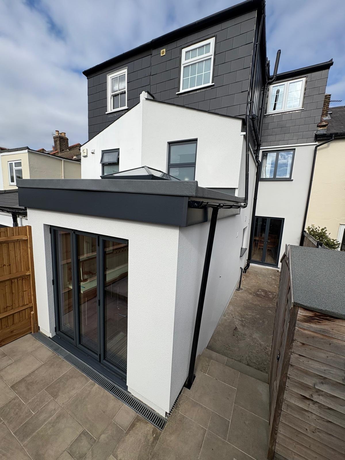 Loft conversion plastering project by Monocrete Plastering Co