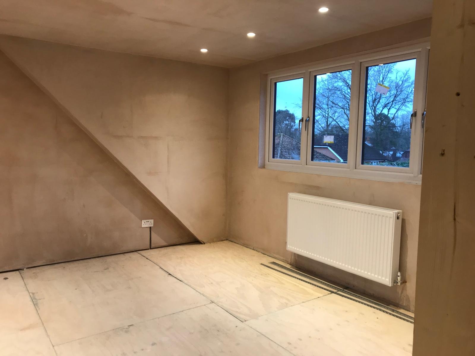 Internal plastering services by Monocrete Plastering Co